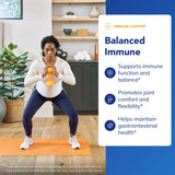 Pure Encapsulations Balanced Immune: etiqueta frontal con ingredientes clave