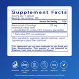 Pure Encapsulations Black Cohosh 2.5, botella lateral, formato diario cómodo.