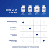Composición de ingredientes de Pure Encapsulations Black Cohosh 2.5, alto nivel de pureza.