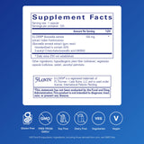Pure Encapsulations Boswellia AKBA: etiqueta frontal con certificaciones Vegan