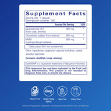 Botella de Pure Encapsulations con glucosamina, condroitina y MSM para uso diario