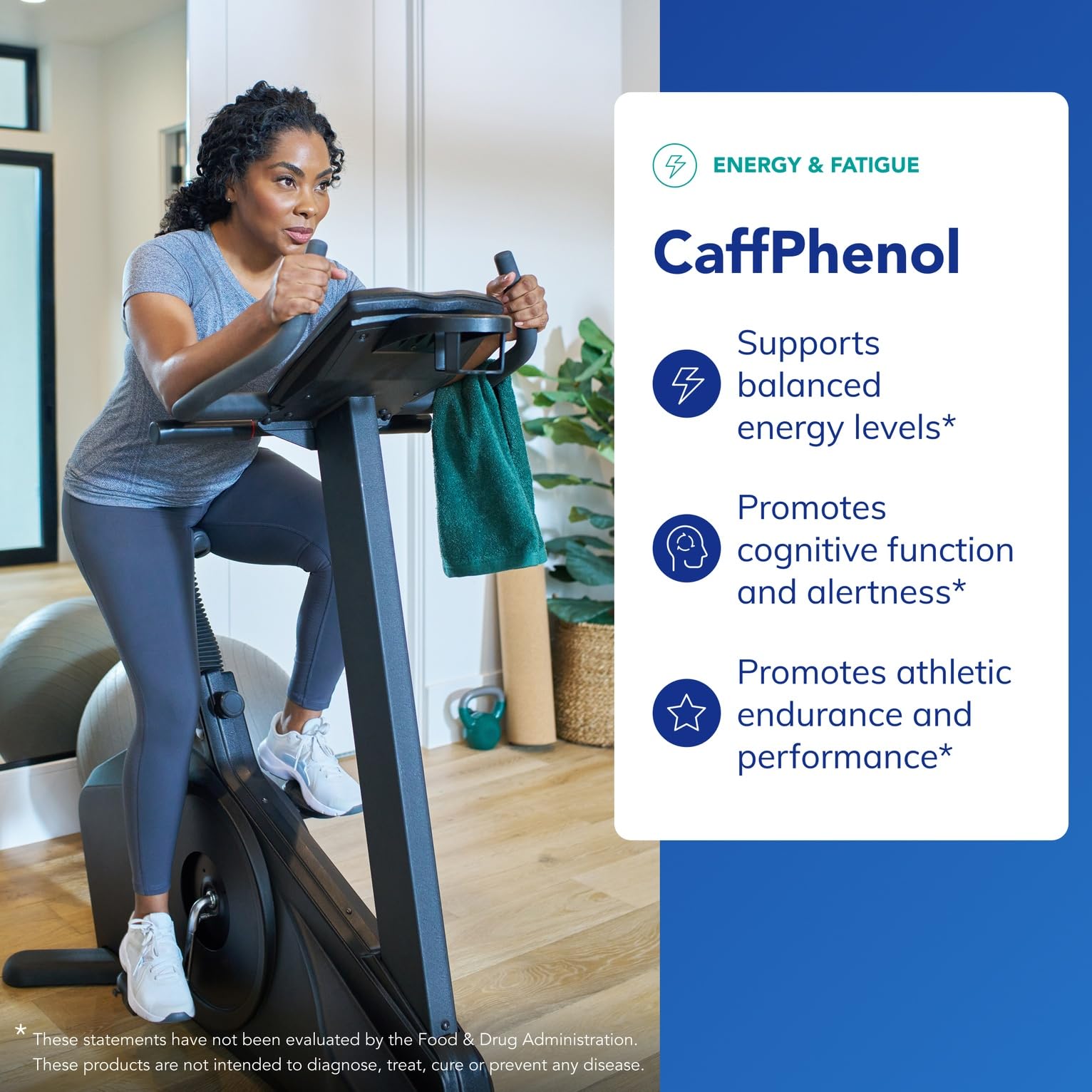 Pure Encapsulations CaffPhenol: cápsulas listas para consumo diario y práctico.