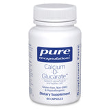 Pure Encapsulations Calcium-D-Glucarate, botella, potencial apoyo a la salud celular