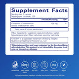 Pure Encapsulations Cinnamon WS: etiqueta clara para confirmar el uso en tus comidas.
