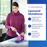 Pure Encapsulations Liposomal Glutathione cápsulas blandas: entrega liposomal para mayor absorción.