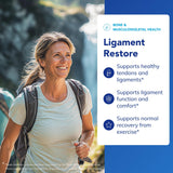 Pure Encapsulations Ligament Restore: cápsulas en mano para uso diario de cuidado articular.