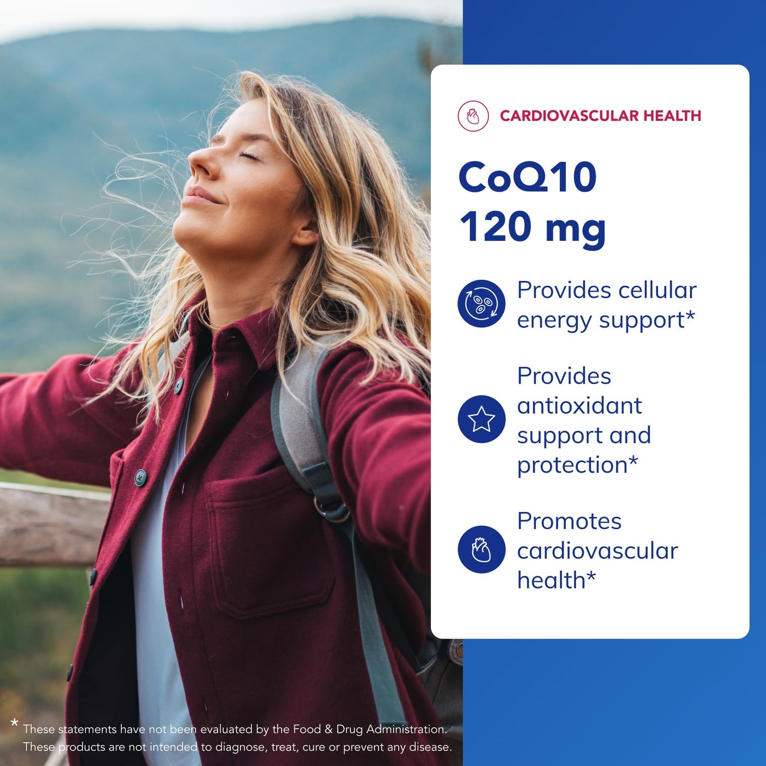 Cápsulas de CoQ10 en frasco, enfoque en el contenido y conveniencia diaria