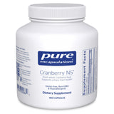 Pure Encapsulations Cranberry NS, bote de 180 cápsulas para apoyar el tracto urinario.