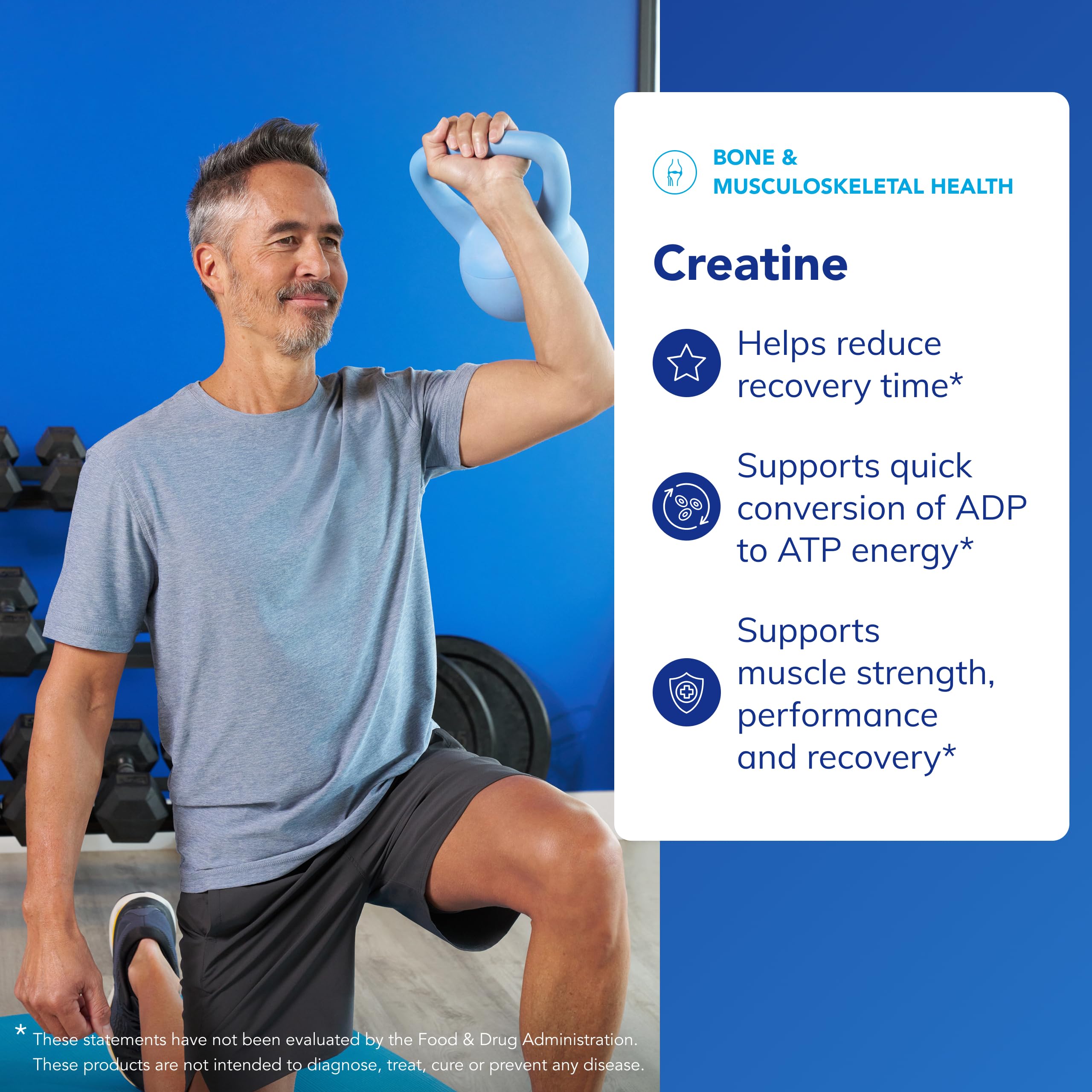 Creatina Pure Encapsulations: mezcla en agua lista para entrenar