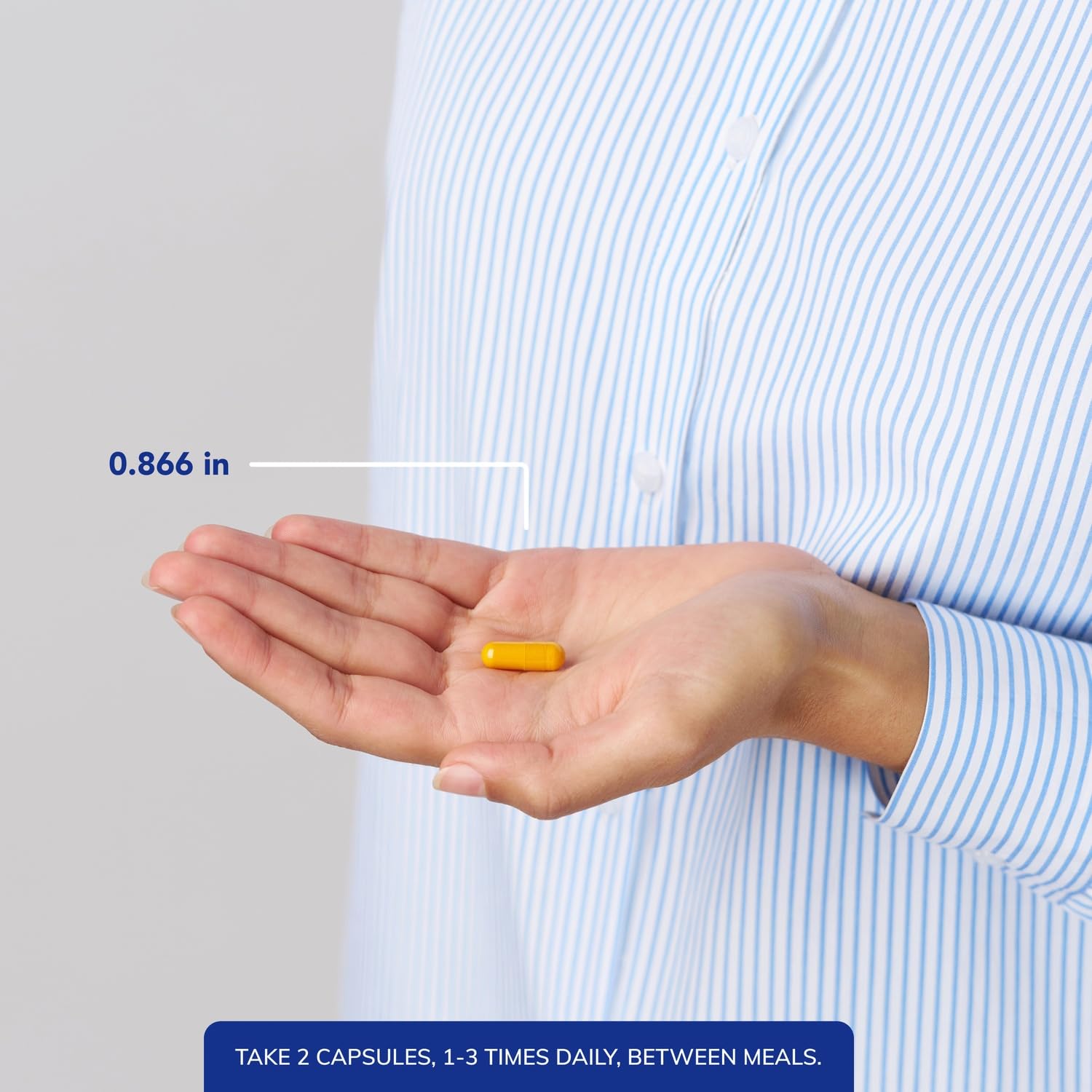 Pure Encapsulations Curcumin: dosis diaria recomendada para comodidad entre comidas.