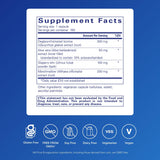 Mezcla herbal DGL Plus con aloe vera y malvavisco para confort estomacal.