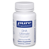 Pure Encapsulations DHA Ultimate, bote frontal, apoya la función neural.