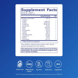 Pure Encapsulations Enzimas Digestivas Ultra, cápsulas en primer plano, facilita la digestión de lácteos y azúcares