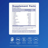 Pure Encapsulations Digestive Enzymes Ultra, etiqueta frontal mostrando ingredientes vegetales para absorción