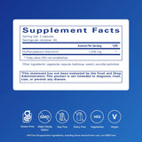 Pure Encapsulations DL-Phenylalanine: etiqueta del producto destacando ingredientes