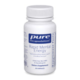 Pure Encapsulations Energía Mental Rápida en botella: claridad y enfoque diarios.