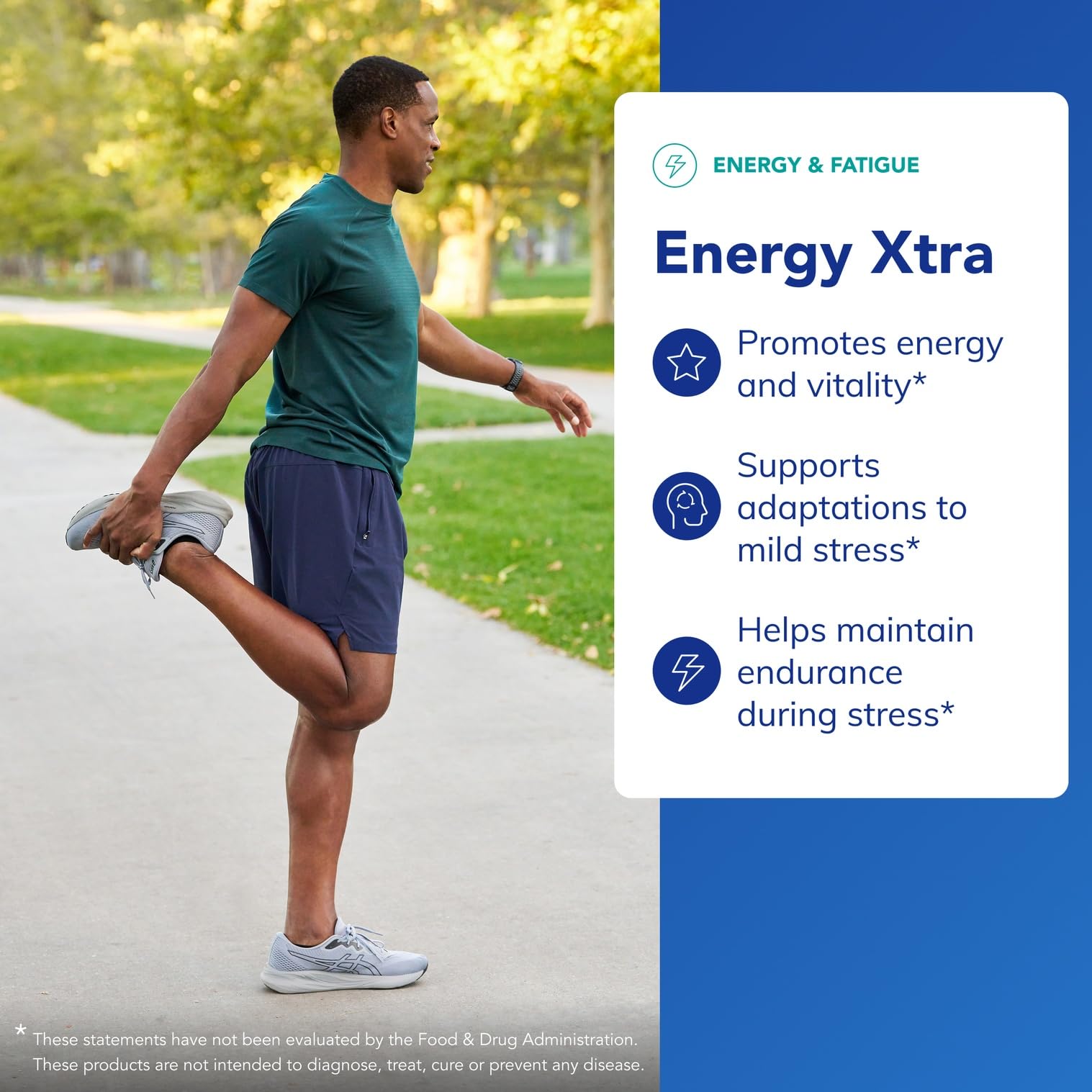 Pure Encapsulations Energy Xtra: cápsulas en mano para revisión rápida de la dosis.