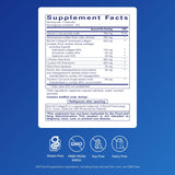 Pure Encapsulations Ligament Restore: etiqueta del producto detallando ingredientes clave.