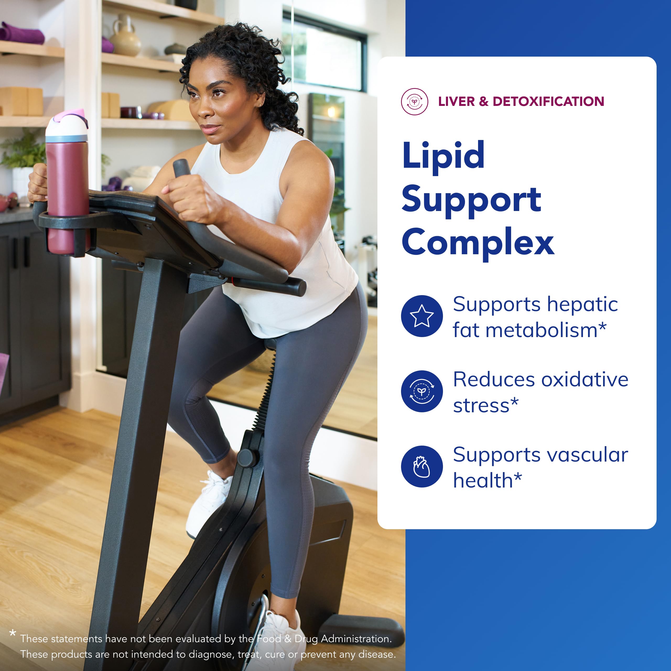 Pure Encapsulations Lipid Support Complex, etiqueta frontal que destaca la fórmula botánica