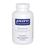 Cápsulas FemiVive de Pure Encapsulations para bienestar femenino.
