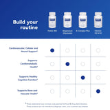 Pure Encapsulations Folato 400 Metafolin panel de dosis diaria.