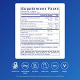 Pure Encapsulations Fórmula Antioxidante: etiqueta frontal que resalta ingredientes clave.