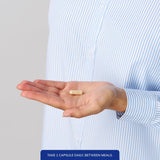 Pure Encapsulations GABA: detalle de cápsula para suplementación suave.