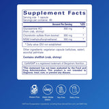 Pure Encapsulations Glucosamina Condroitina MSM: cápsulas individuales para cartílago saludable