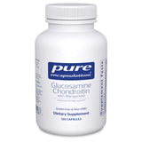 Botella de Pure Encapsulations Glucosamina, condroitina y manganeso para apoyo articular diario