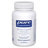 Pure Encapsulations Glucose Support Formula: botella de cápsulas para soporte metabólico