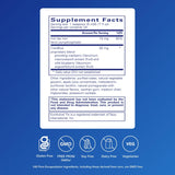 Pure Encapsulations Hierro líquido, etiqueta con información de pureza y dosis.
