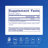 Pure Encapsulations L-Glutamine 500 mg: cápsulas formadas para uso diario