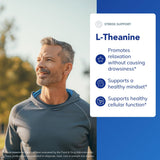 Pure Encapsulations L-Theanine: uso-diario-relajación, bienestar cotidiano