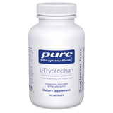 Pure Encapsulations L-Triptófano: botella, posible apoyo al sueño relajado.
