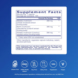 Etiqueta frontal de Pure Encapsulations Fórmula de Hongos indica pureza y calidad.