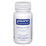 Pure Encapsulations Melatonin-SR en bote promueve descanso prolongado y natural