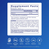 Etiqueta frontal de Pure Encapsulations Melatonina 20 mg para referencia rápida y confianza