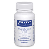 Pure Encapsulations Melatonina 3 mg en bote para apoyar el sueño natural