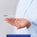 Pure Encapsulations Melatonina 3 mg - etiqueta informativa para uso nocturno