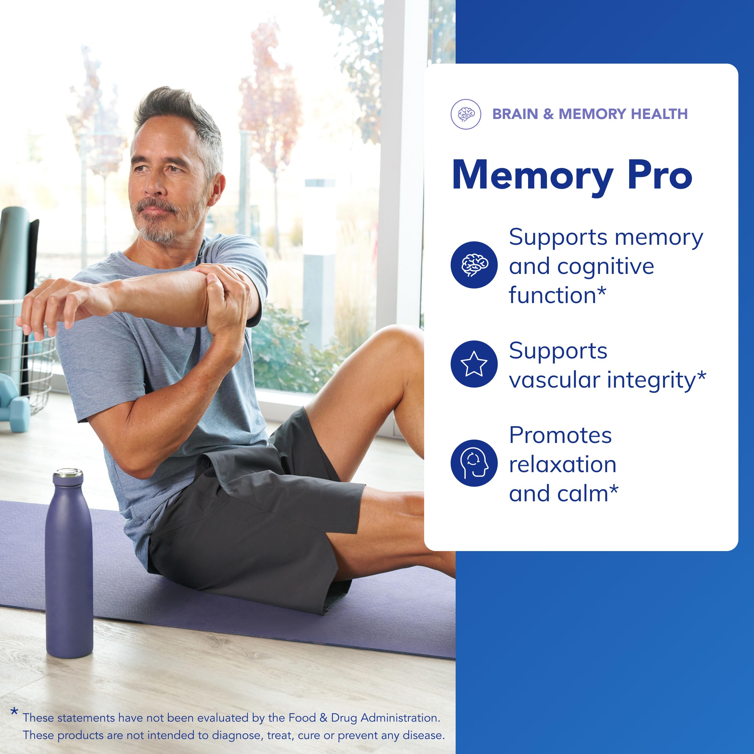 Pure Encapsulations Memory Pro cápsulas en mano para fácil dosificación