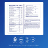Pure Encapsulations Men’s Nutrients, etiqueta: información de ingredientes para bienestar general.