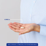 Pure Encapsulations Muscle Cramp/Tension Formula: ingredientes clave como magnesio y calcio para soporte muscular.