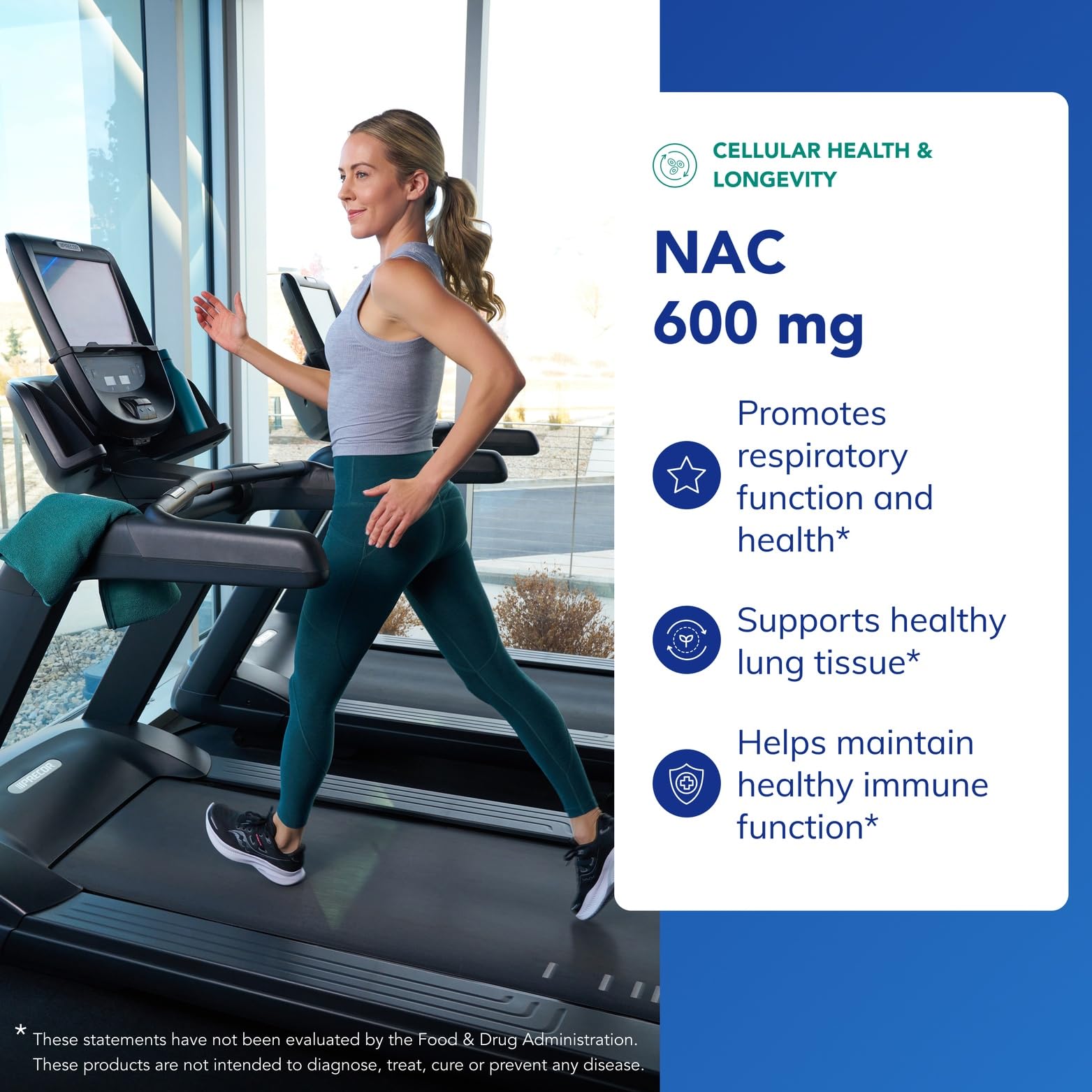 Cápsulas NAC 600 mg Pure Encapsulations para uso diario