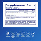 Niacitol 650 mg, etiqueta frontal, muestra el diseño limpio y enfoque en pureza.