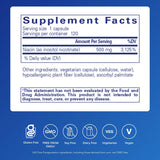 Niacitol de Pure Encapsulations: etiqueta frontal clara para identificar la dosis.