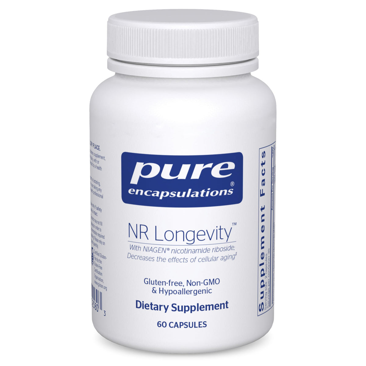 Pure Encapsulations NR Longevity: cápsulas para apoyar la salud celular diaria