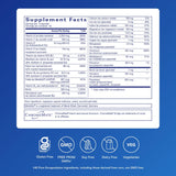 Pure Encapsulations Nutrient 950 etiqueta nutricional: revisión rápida de componentes clave.