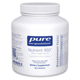 Pure Encapsulations Nutrient 950 sin cobre e hierro en botella, uso diario suave.