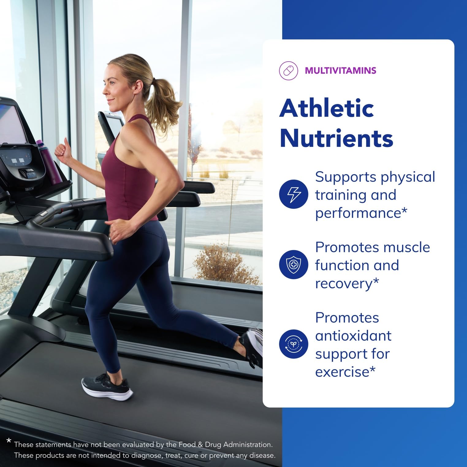 Etiqueta frontal de Athletic Nutrients de Pure Encapsulations.