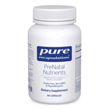 Pure Encapsulations Nutrientes Prenatales: bote de capsulas para apoyo energetico durante el embarazo